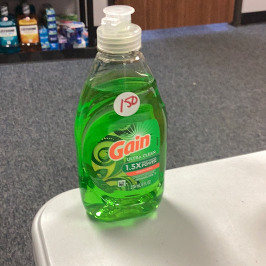 GAIN dish detergent 8oz (varieties)