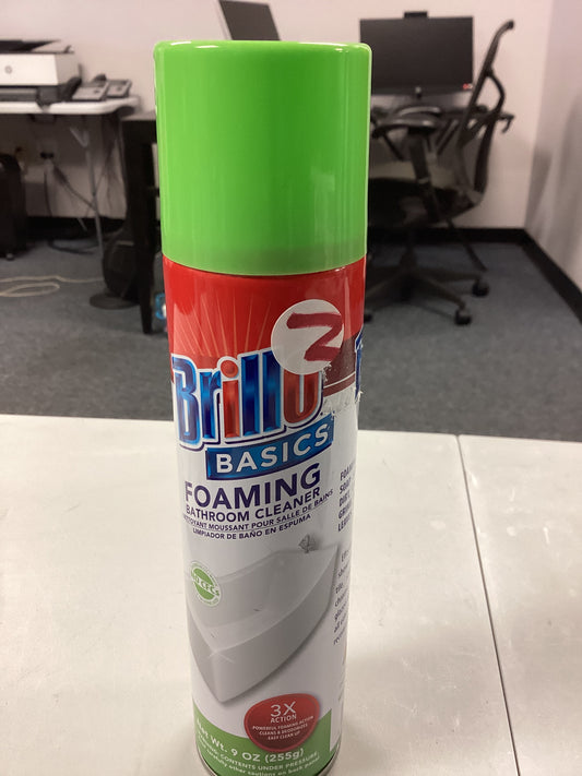 Brillo Basics foaming bathroom cleaner