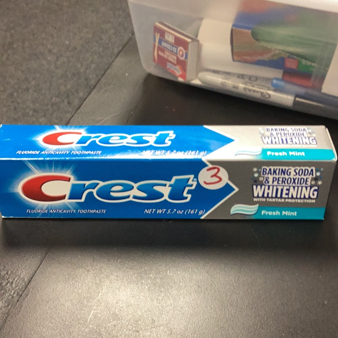 CRESTbaking soda peroxide