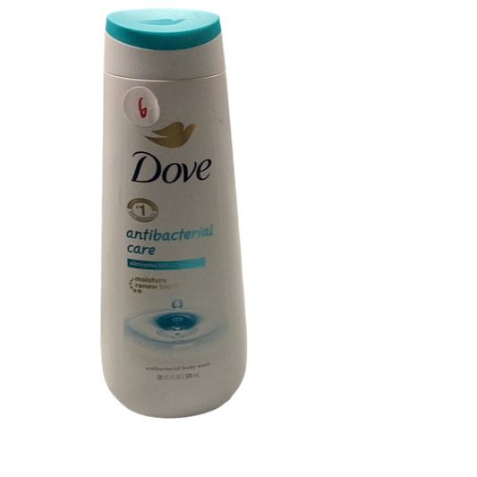 DOVE body wash antibacterial care