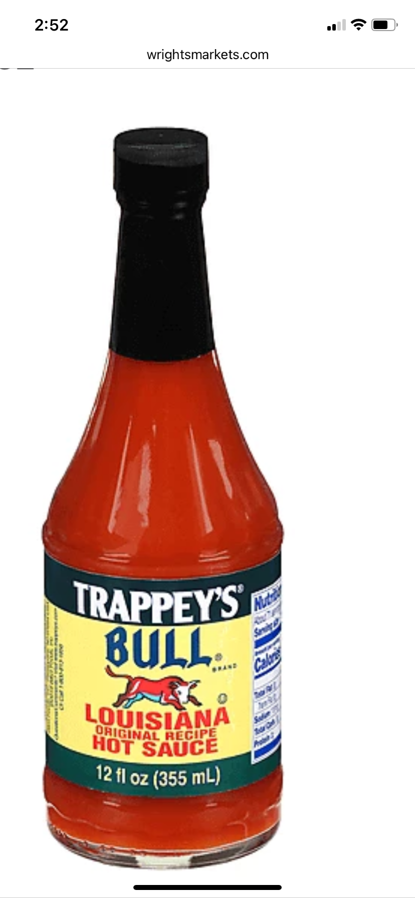 Trappeys Bill Hot sauce