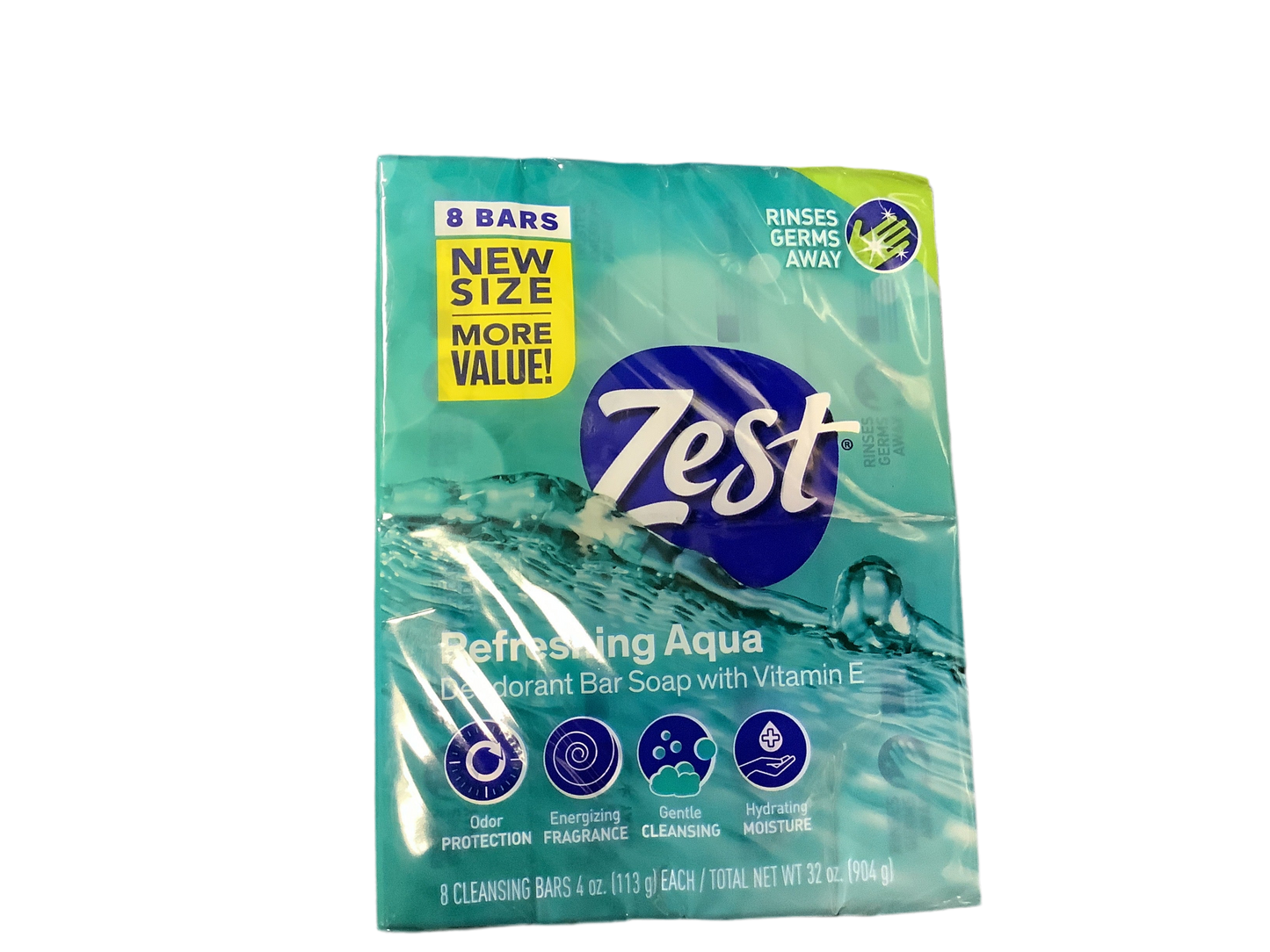 Zest 8pk bar soap (varieties)