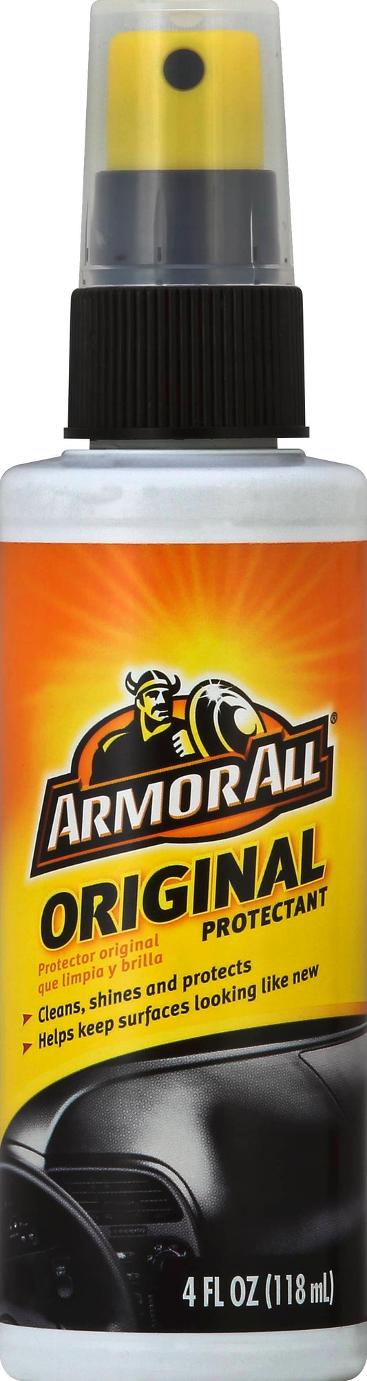 Armor All Original Protectant Clean Shines and Protects 4 fl oz