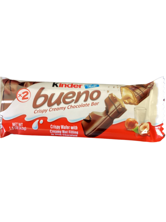 Bueno chocolate bar reg