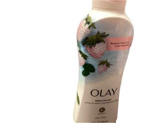 OLAY body Wash (white strawberry & mint)