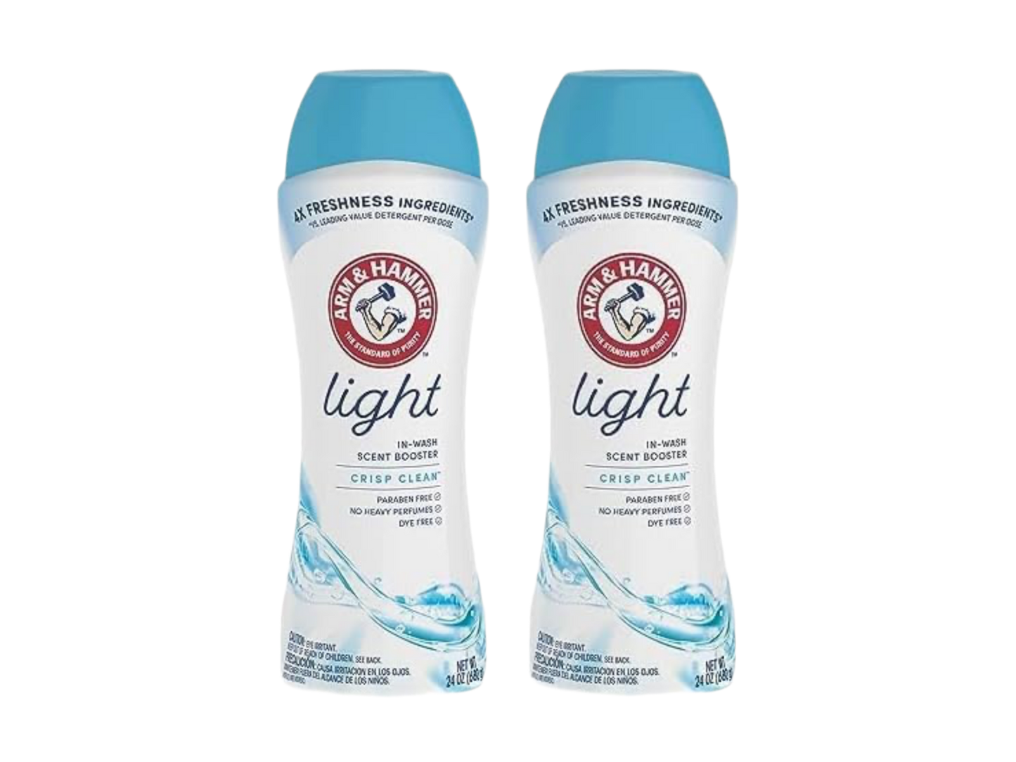 Arm & hammer LIGHT scent boosters (crisp clean)