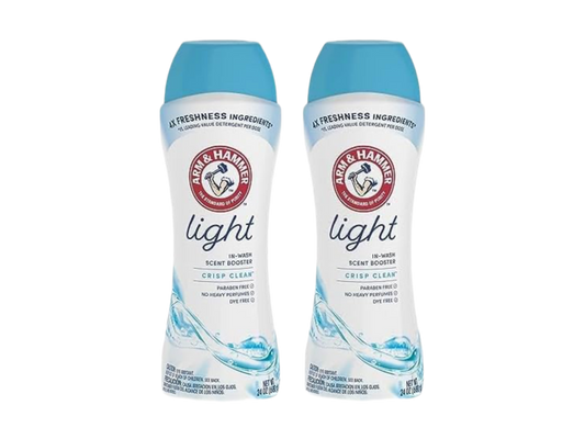 Arm & hammer LIGHT scent boosters (crisp clean)