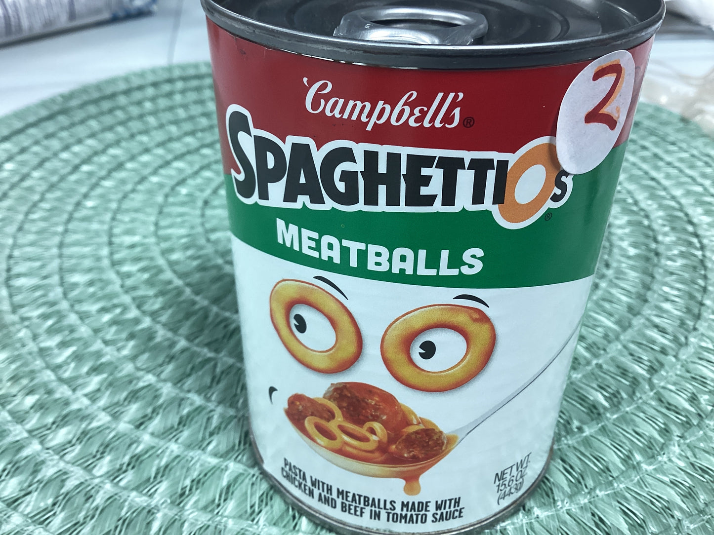 Campbell’s Spaghetti & meatballs (can)