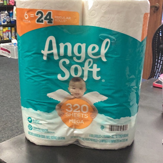 Angel soft 6=24 toilet paper