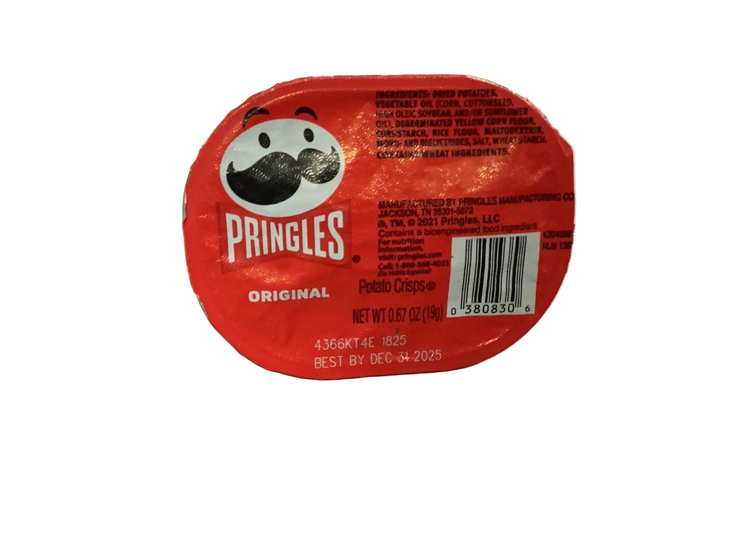 Pringles chips (mini) sour cream & onion
