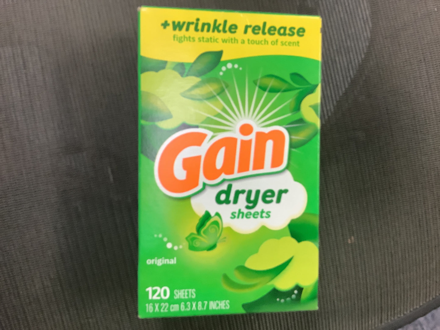 Gain dryer sheets (Variety count)