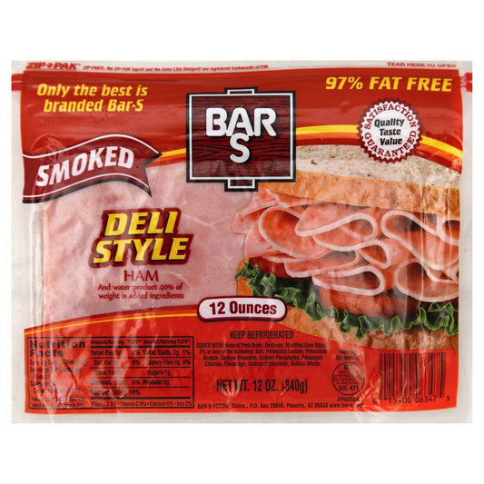 Bar-S Smoked Deli Style Ham