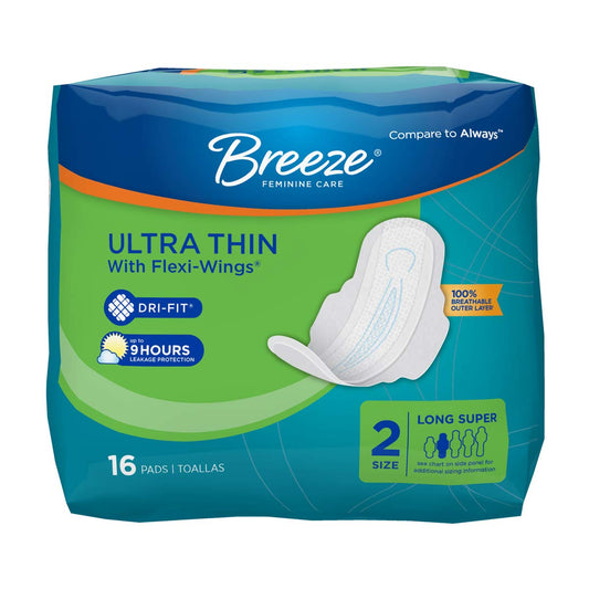 Breeze ultra-thin with flexi wings 16ct