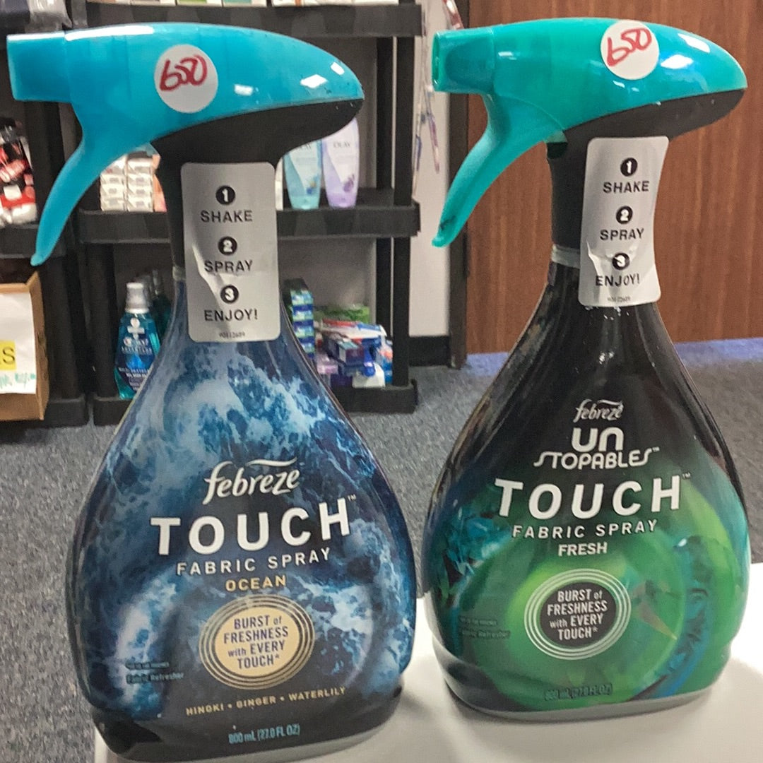 Febreze Touch fabric spray