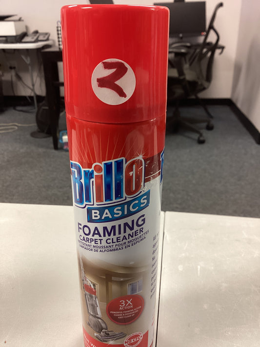 Brillo basics foaming carpet cleaner