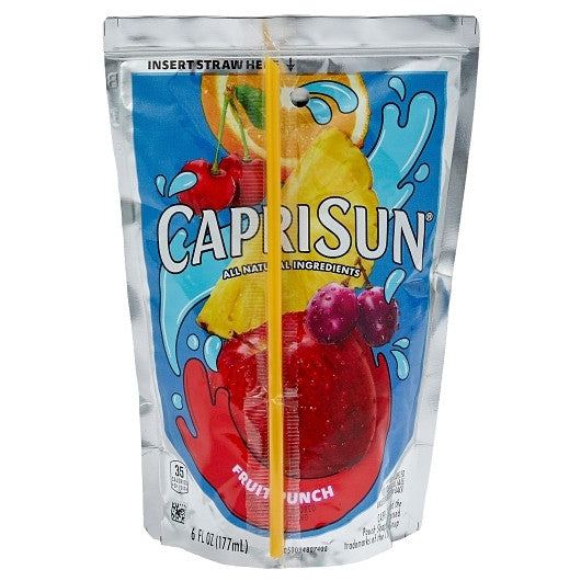 Caprisun pouch juices