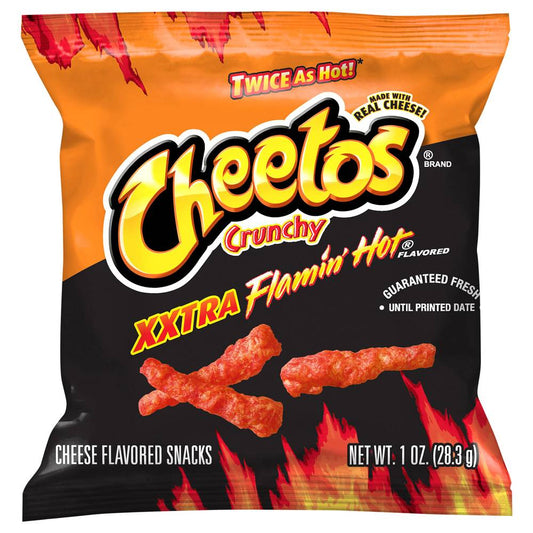 Cheetos Crunchy Xxtra Hot Flavored Snacks