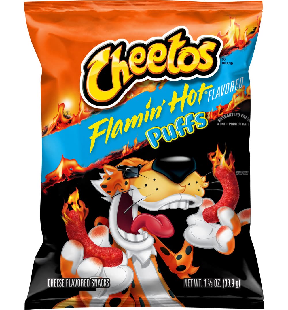 Cheetos Flamin Hot Puffs Chips