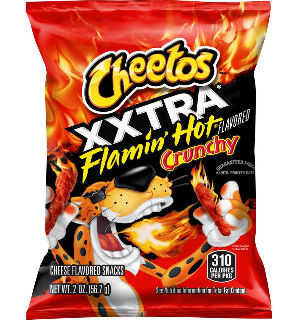 Cheetos Crunchy Xxtra Hot Flavored Snacks