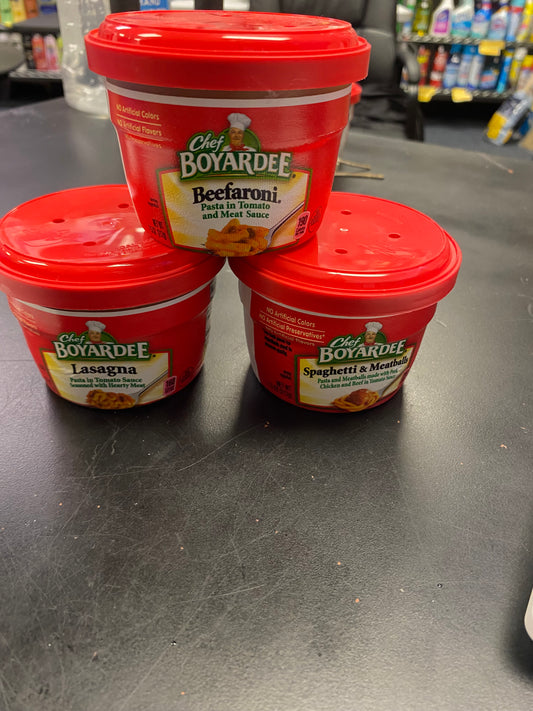 CheyBoyardee Mini Meals (3 meals for $4.00)
