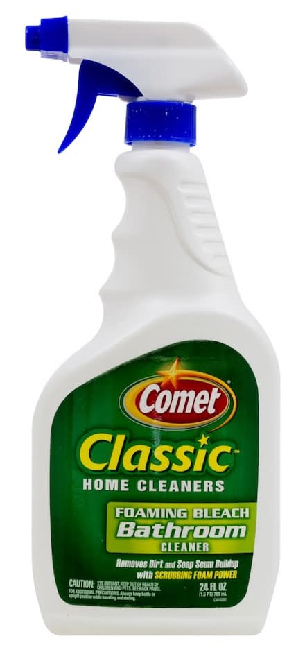 Comet bathroom spray cleaner