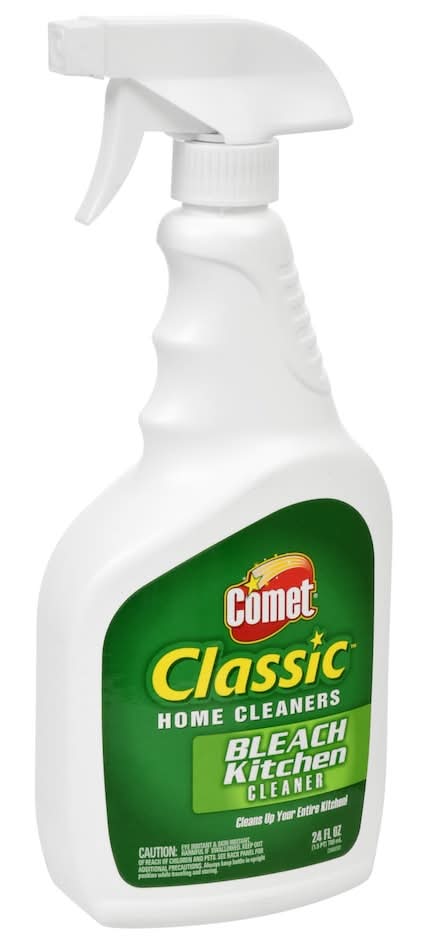 Comet bathroom spray cleaner