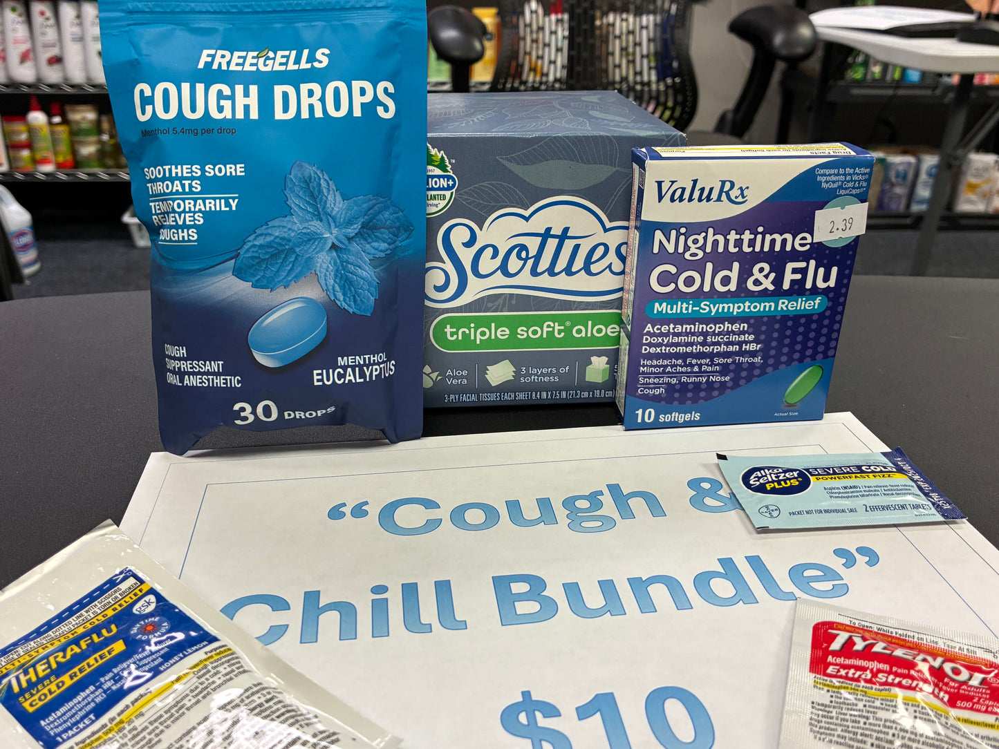 Cough & Chill BUNDLE (cold medication)