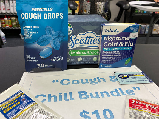Cough & Chill BUNDLE (cold medication)