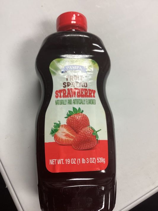 Pampa fruit spread strawberry jelly