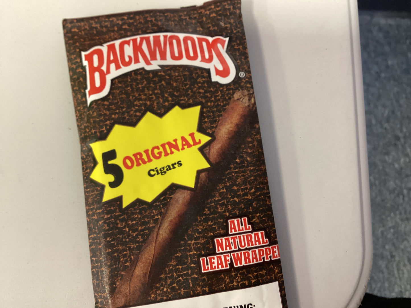 Backwoods Original flavor leaf wraps