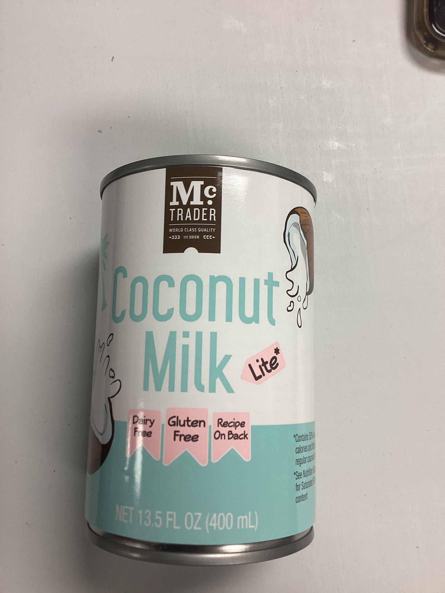 McTrader coconut milk