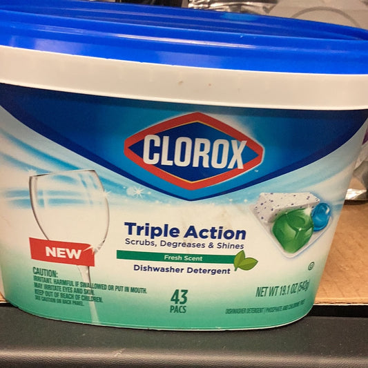 Clorox dishwasher pods