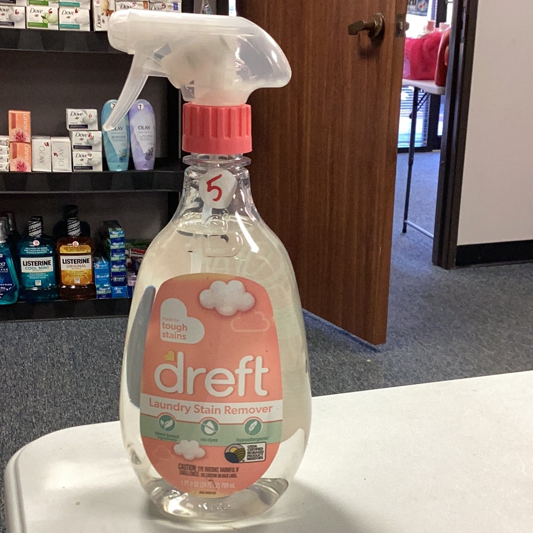 Dreft laundry stain remover