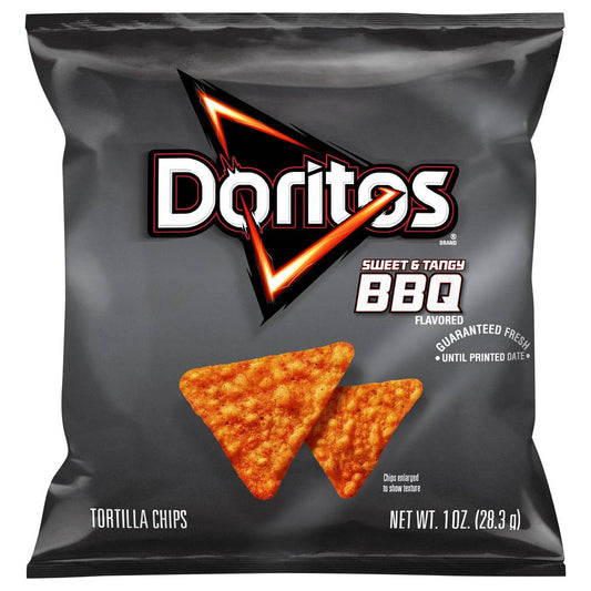 Doritos Tortilla Chips, Sweet-Tangy Bbq (1 oz)