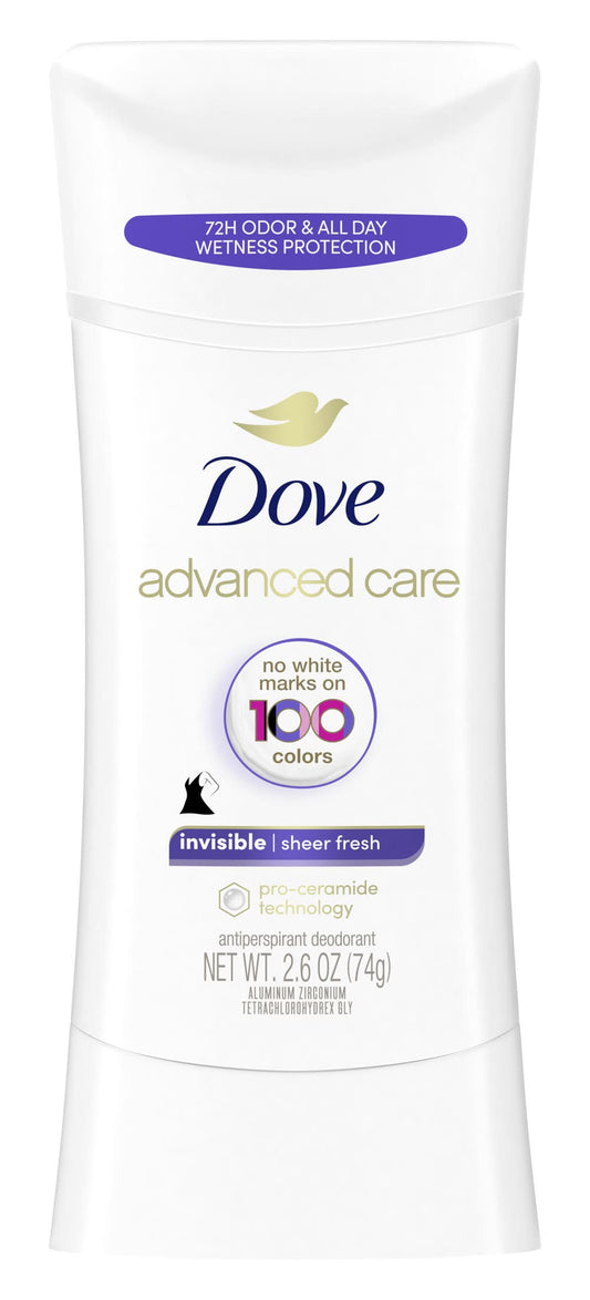 DOVE advanced solid deodorant