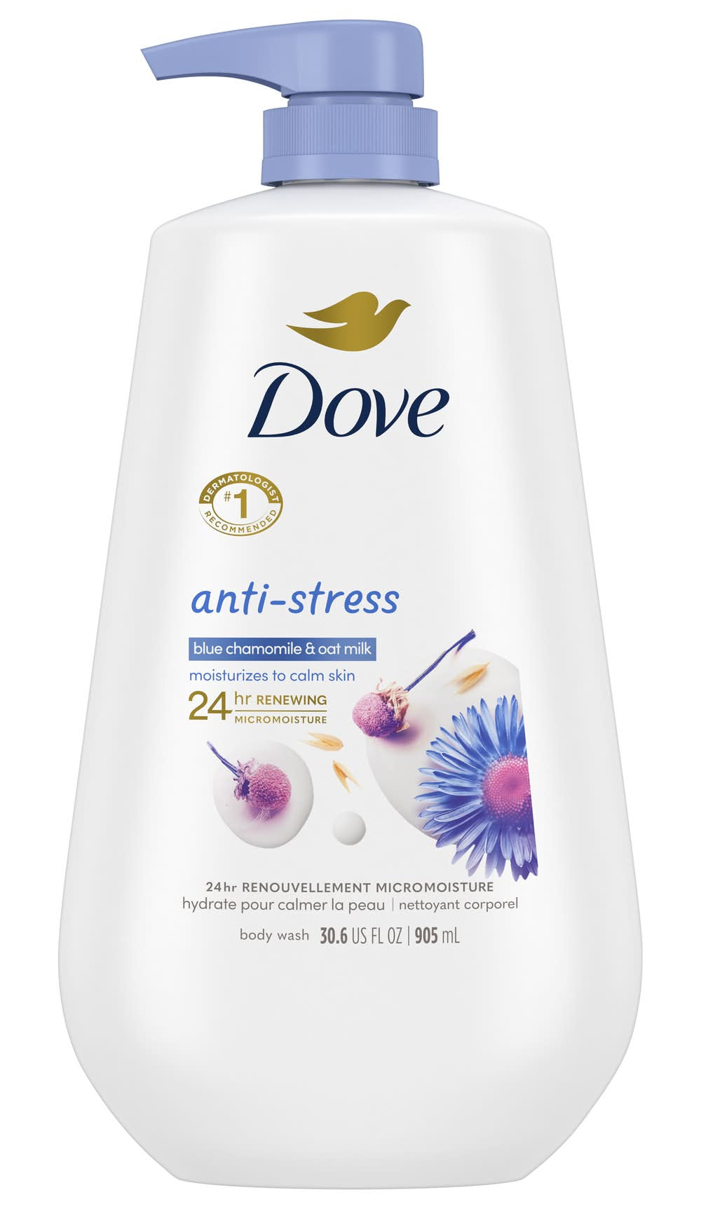 Dove Body Wash Pump (large) 30oz (Varieties)
