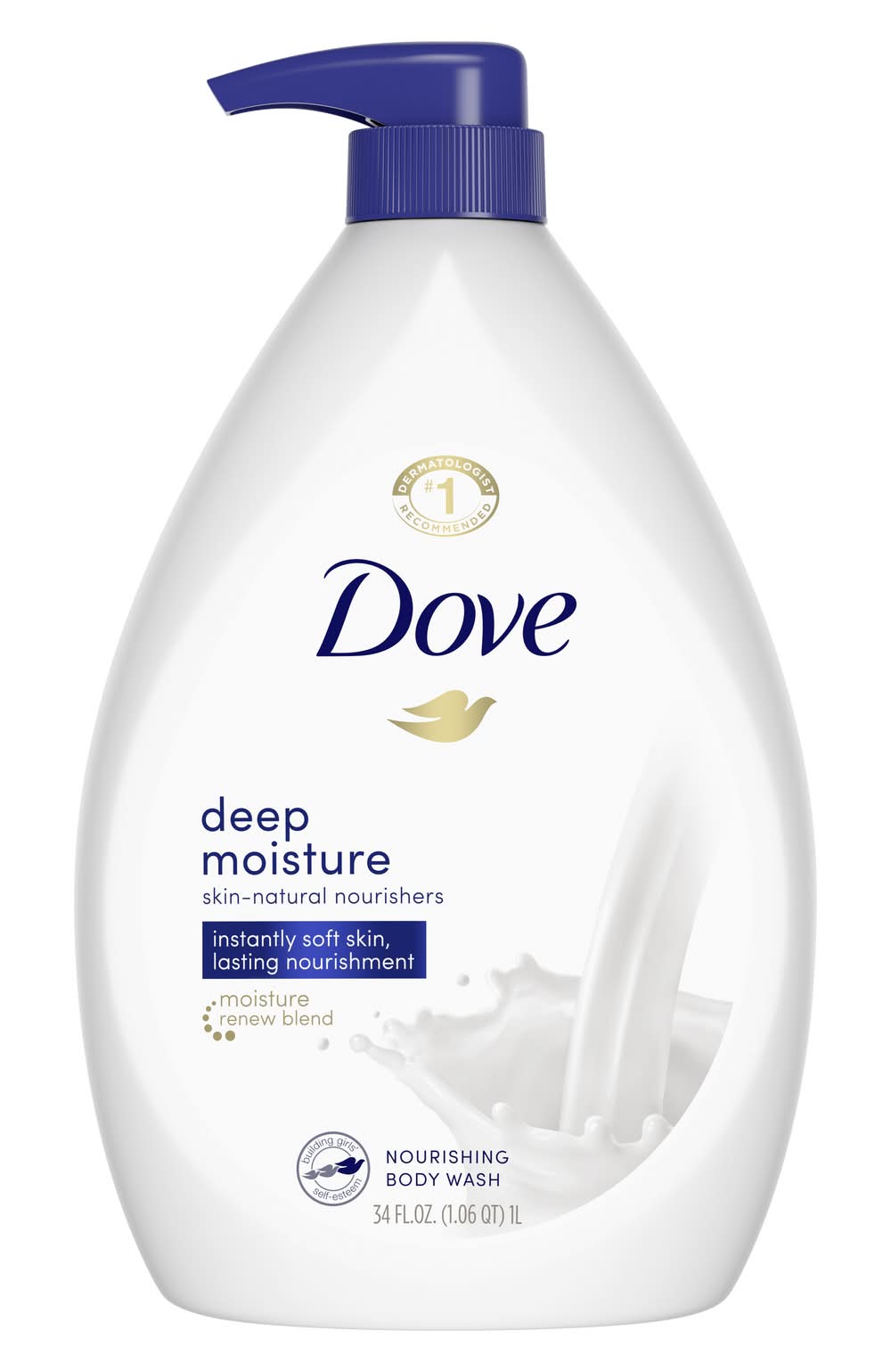 Dove Body Wash Pump (large) 30oz (Varieties)