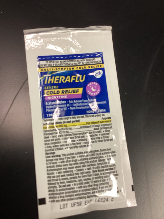 Theraflu cold relief Nighttime