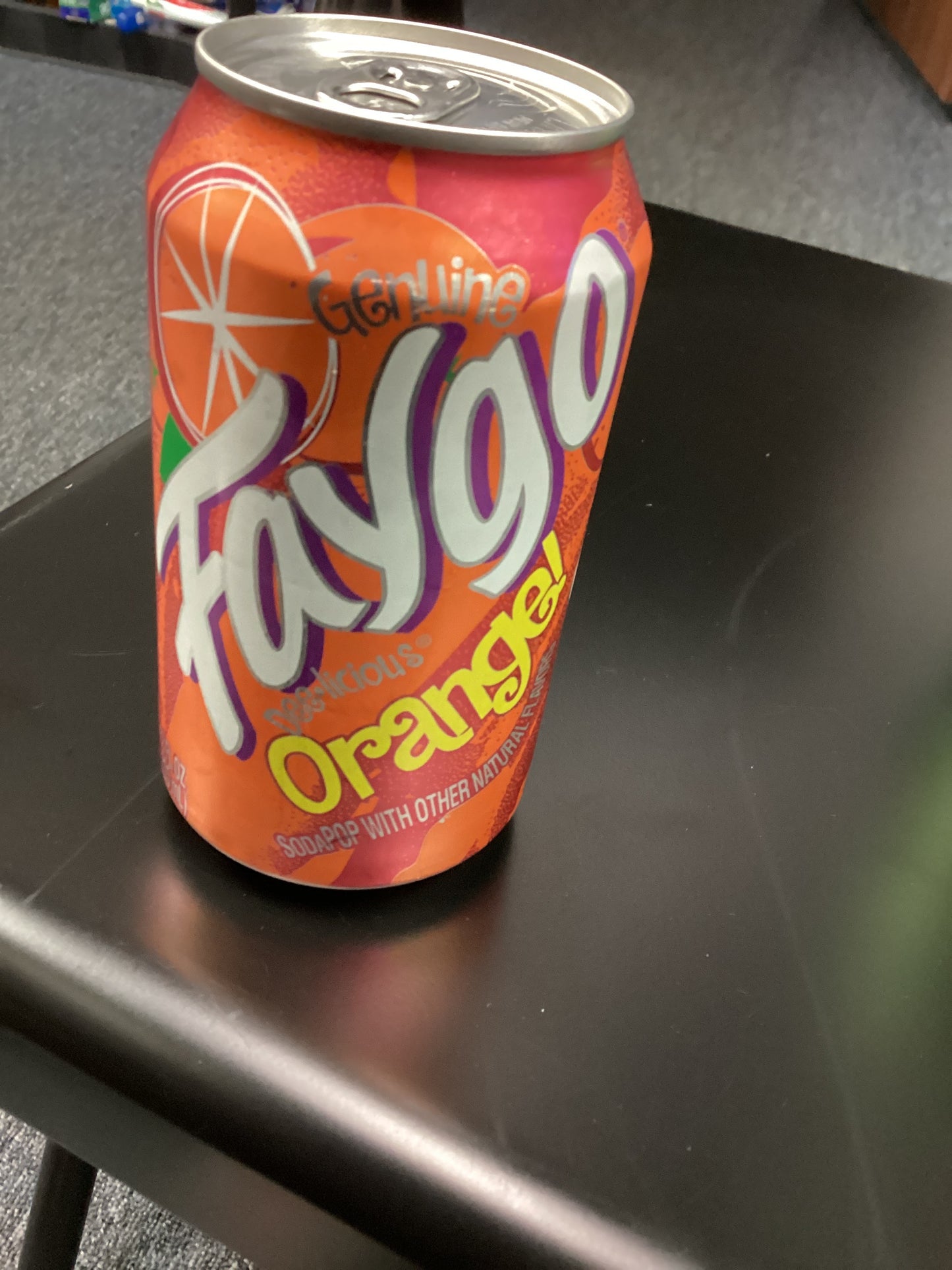 Faygo orange soda