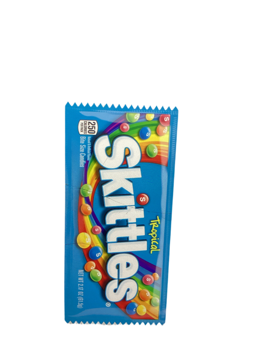 Skittles candy tropical