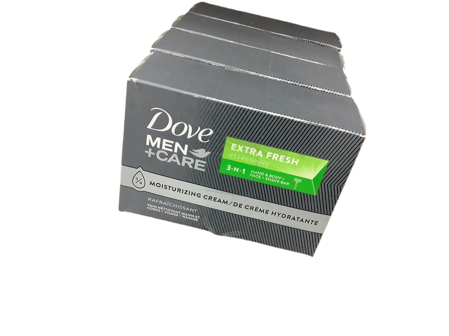 DOVE 4pk bar soap men