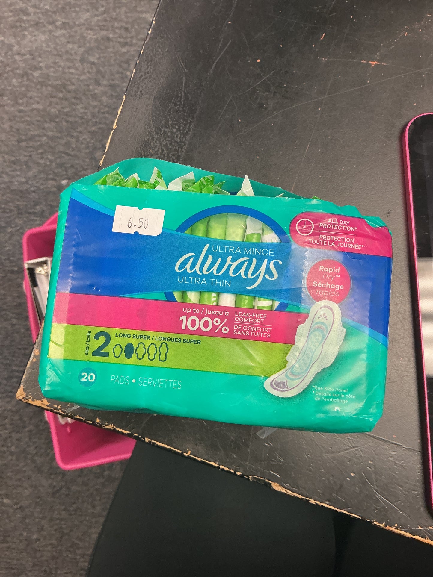 Always Feminine Sanitary Products (Pads)
