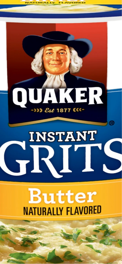 Quaker instant grits (bowl)