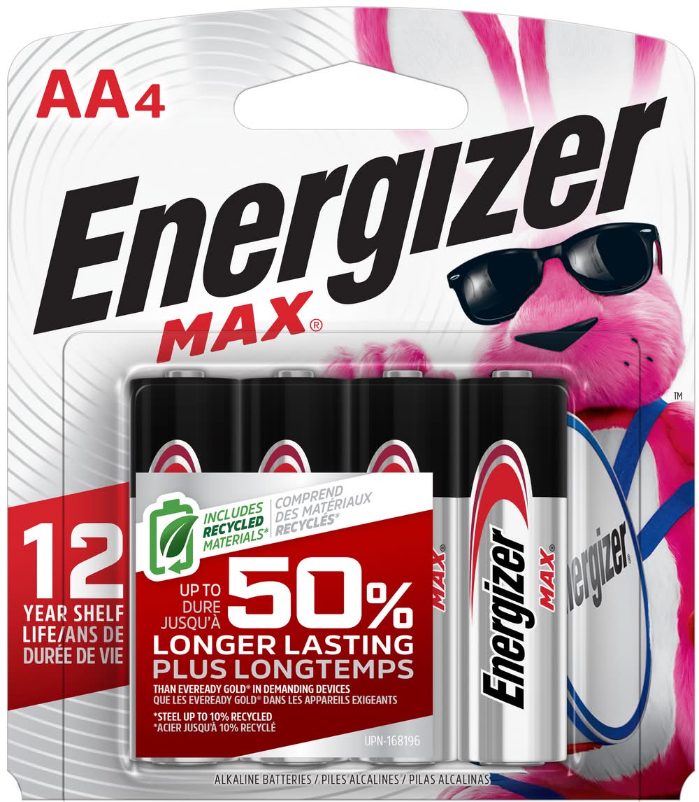 Energizer Max Alkaline Batteries
