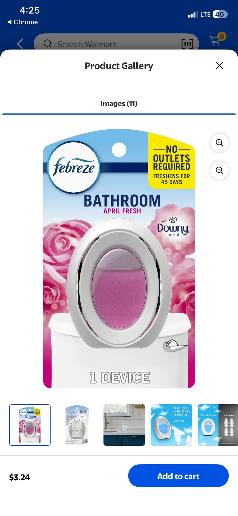 Febreze small spaces
