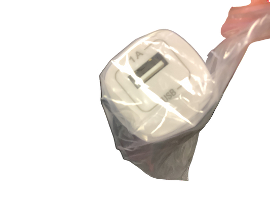 Block one port wall charger (1 amp)