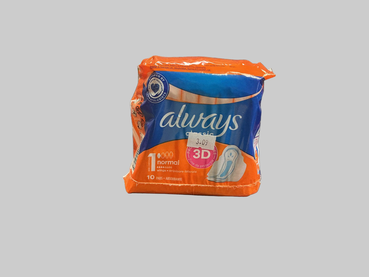 Always Feminine Sanitary Products (Pads)