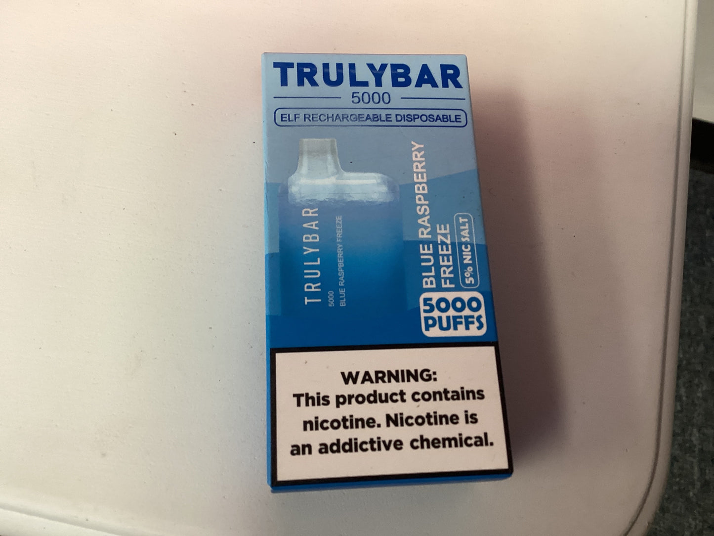 TrulyBar elf rechargeable disposable vape