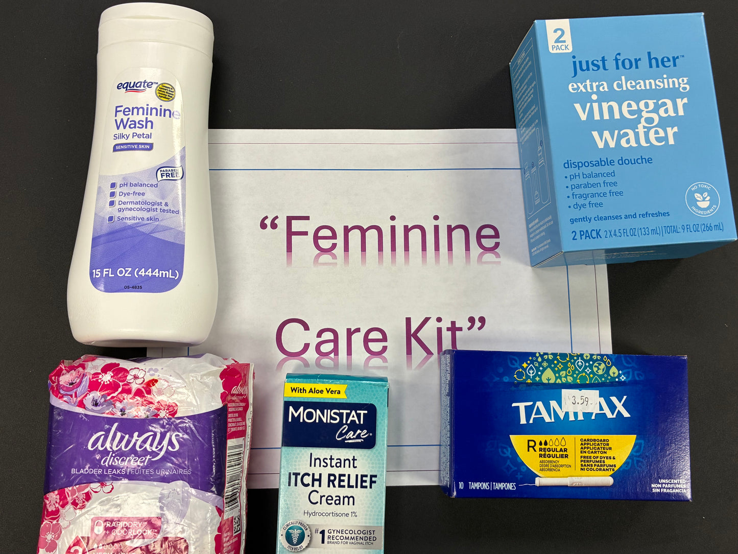 Feminine Care Kit BUNDLE