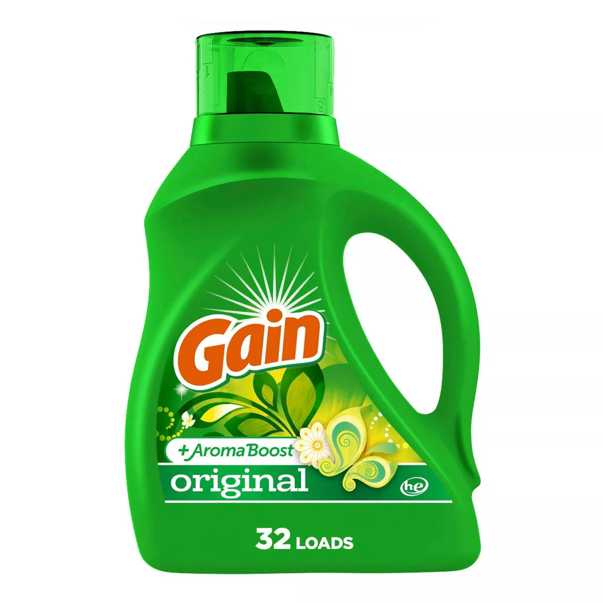 GAIN liquid detergent